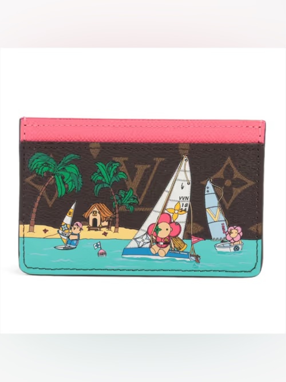 Louis Vuitton Vivienne Sailing Holiday Animation Cardholder Limited Edition